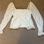 Altar'd State White Lace  Top Photo 1