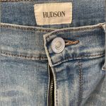 Hudson Jeans  Women's Classic Blue high rise straight Cropped Jeans Photo 2