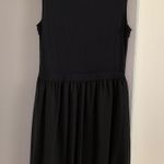 Saks 5th Avenue Black Belted Bubble Dress Photo 1