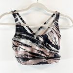 Lululemon  Energy Cross Back Activewear Sport Bra Colour Splash Multi Black 6 Photo 0