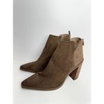 Vince Camuto  Boots Womens Size 9.5 Brown Pull On Squared Block Heel Photo 2
