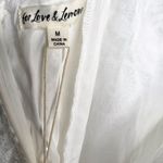 For Love & Lemons NWT  White Lace Floral Choker Neck Harriet Mini Dress Medium Photo 6