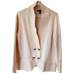 Ralph Lauren  Long Sleeve Button Front Cardigan Sweater Cream Women's Size XL Photo 0