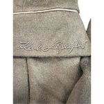 Karl Lagerfeld Black Wool coat size L Photo 8