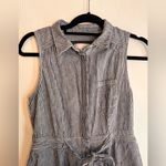 Anthropologie ‎ blue striped romper size 6 Photo 4