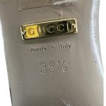 Gucci Suede Scamosciato GG Marmont Fringe Knee High Boots in Black Photo 14