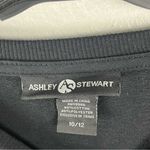 Ashley Stewart  Black Long Sleeves Jingle Bell Queen Graphic Sweatshirt 10/12 Photo 2