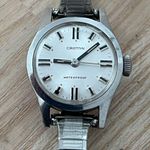Croton Waterproof Rare Vintage Mechanical Ladies Watch Stainless Dial Bracelet Photo 1