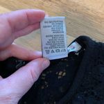 American Rag  Black 3/4 Sleeve Dress With Lace Detail M Photo 6