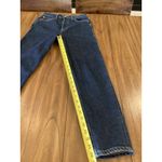 RE/DONE Revolve  90s high rise ankle crop Dark rinse button up straight Jeans 25 Photo 5