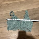 Aerie American Eagle Eyelash lace padded plunge bralette convertible racerback S Photo 1