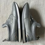 Tory Burch Silver Embellished Slip On Women's Sneakers Photo 5
