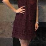 Altar'd State Maroon Dress Photo 0