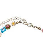 Urban Outfitters  Glass Folk Painted Beaded Bohemian Coastal Necklace Photo 3