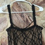 Commense Lace Patchwork Cami Midi Dress size M Black Size M Photo 5