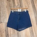 Pretty Little Thing NWT pretty little things disco fit shorts denim size 6 Photo 4
