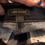 Ann Taylor  Dark Wash Slim Boot Jeans Size 6 Stretch Denim Photo 2