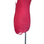 SER.O.YA Yonit Tank Dress in Watermelon Medium Womens Knit Distressed Mini Pink Photo 4