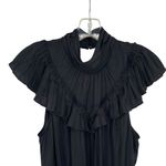 Ramy Brook  Journee Top Mock Neck In Black Photo 3
