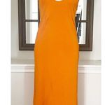 Victoria Beckham Dress in Burnt Orange, Size UK8 US4 Retail $1350 Photo 2