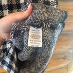 Adora Navy Checkered Sweater Dress Blue Size L Photo 5