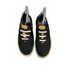 Olukai Kaula Pa'a Li Black Espadrille Lace Up Women's Size 7 NEW without tags Photo 4