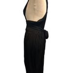 Black Maternity‎ Maxi Dress Formal Party Cocktail Evening Gown Size 10 Photo 4