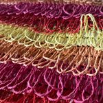 Purse Summer Bag Shoulder Pink Yellow Peach Photo 1