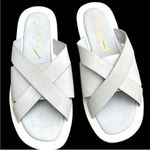 Free People Leather Del Mar Slide Sandals Photo 2