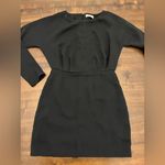 Babaton Aritzia  Dress Women’s 0 Black Mini Long Sleeve Cocktail Photo 2