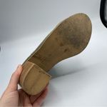 Urban Outfitters  Green Suede Leather Ankle Boots Stacked Heel Womens 8 Fall Photo 3