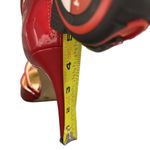 Jessica Simpson  sexy bold glamorous red patent leather pointy toe heels NWOT 10 Photo 7