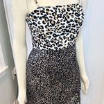 Lulus Trendy Animal Print Midi Dress with Slit Photo 3