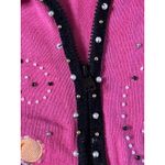 Jack B Quick 90s Pink Perfume Knit Cardigan size Medium Photo 10