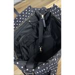 Kate Spade Gently Used Taden Blake Ave Black Polka Dot Polyester Tote/Baby Bag Photo 3