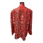 Yi Cheongsam Qipao VTG Red Koi Fish Silk Jacket size XXL (42) Photo 1