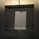 NWT Marissa Webb So Relaxed Off the Shoulder Sweatshirt Black Sz XS $245 Photo 9