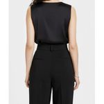 FAVORITE DAUGHTER Sleeveless Date Bodysuit, Black, Large Black Photo 1