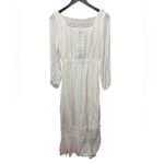 Majorelle Ivory Prairie Maxi Dress Lined Open Back Maxi Dress Small Boho Photo 2