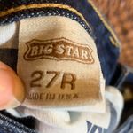 Big star  Flare Low Rise Jeans Size 27R Photo 4