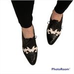 Rare Vintage Fonteneau Lace Oxford Shoes Size 6 Photo 1