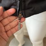 Kenneth Cole Reaction high neck quilted black zippered short down feather Photo 4