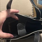 Diane Von Furstenberg  Black Leather Satchel Photo 8