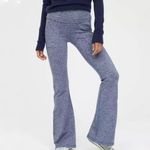 Aerie Offline The Hugger Flare Leg Foldover Yoga Loungewear Pants Blue Size XS Photo 10