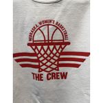 Jerzees Vintage Nebraska Women’s Basketball Sweatshirt XL VTG White X-Large Crewneck Photo 2