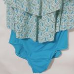 Maxine of Hollywood  12 Turquoise One Piece Swim Suit Photo 7