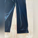 Nike Cropped Low Rise Stretch Pants with Drawstring NWT Size Large Black Green Photo 4