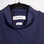 Babaton Aritzia Women's Contour Mock Neck Sleeveless Stretch Tank Top Blue M Photo 1