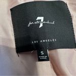 7 For All Mankind Double-Breasted Camel Blazer – Rare find ! Women’s Size Small Photo 10