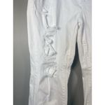 Torrid  Crop Boyfriend Straight Vintage Stretch Mid Rise Jeans Size 18 Distressed Photo 2